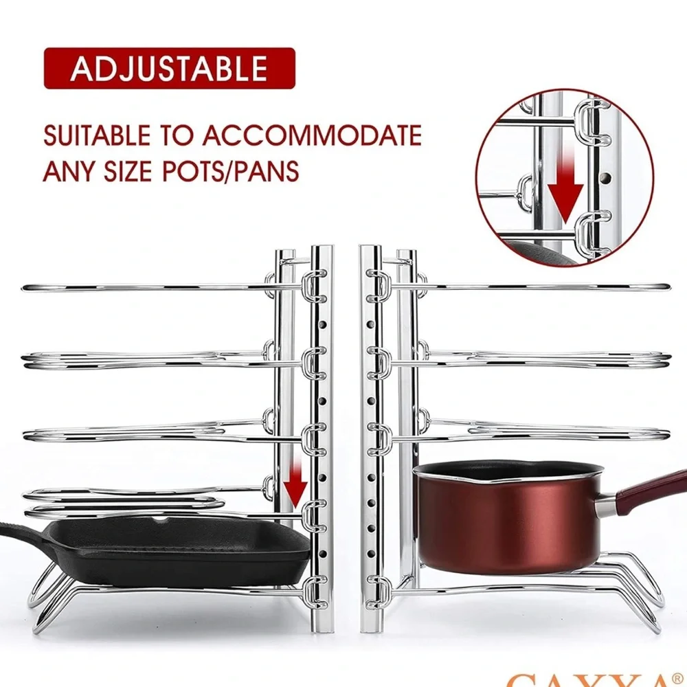 Can a kitchen pans, pot lids etc multi purpose organizer NWT price is firm!
